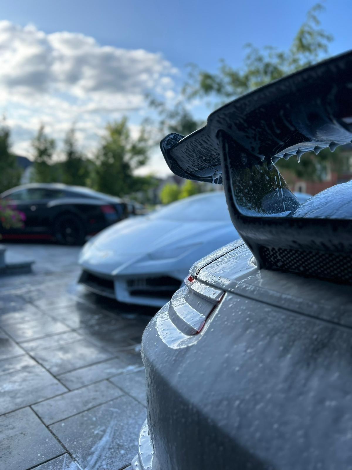 Detailing in progress